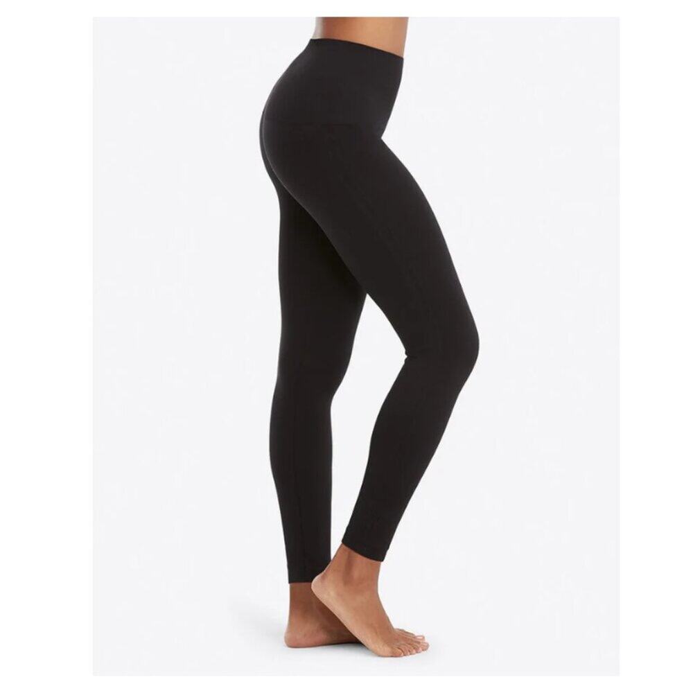 Spanx Faux Look At Me Now Seamless Leggings FL3515 Size XL